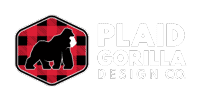 Plaid Gorilla Design Company Logo
